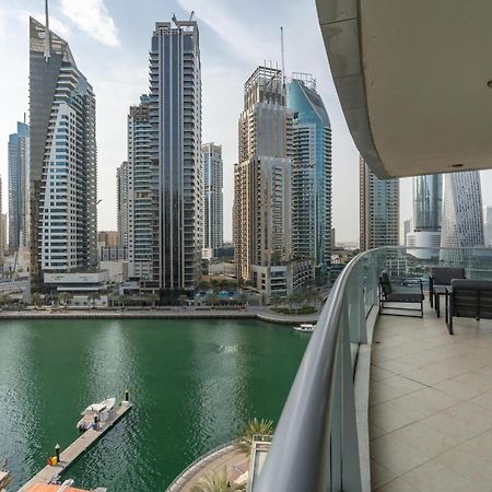 דובאי Vacay Lettings - Full Marina View 3 Bedroom Plus Maid Room מראה חיצוני תמונה