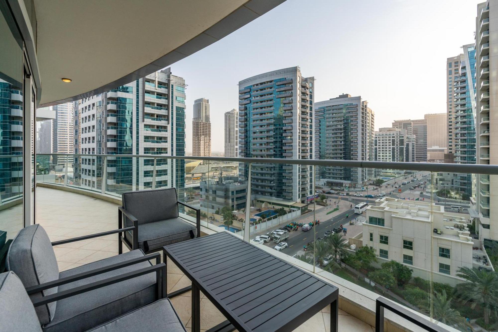 דובאי Vacay Lettings - Full Marina View 3 Bedroom Plus Maid Room מראה חיצוני תמונה