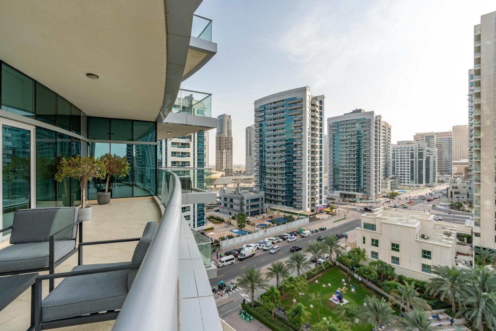דובאי Vacay Lettings - Full Marina View 3 Bedroom Plus Maid Room מראה חיצוני תמונה