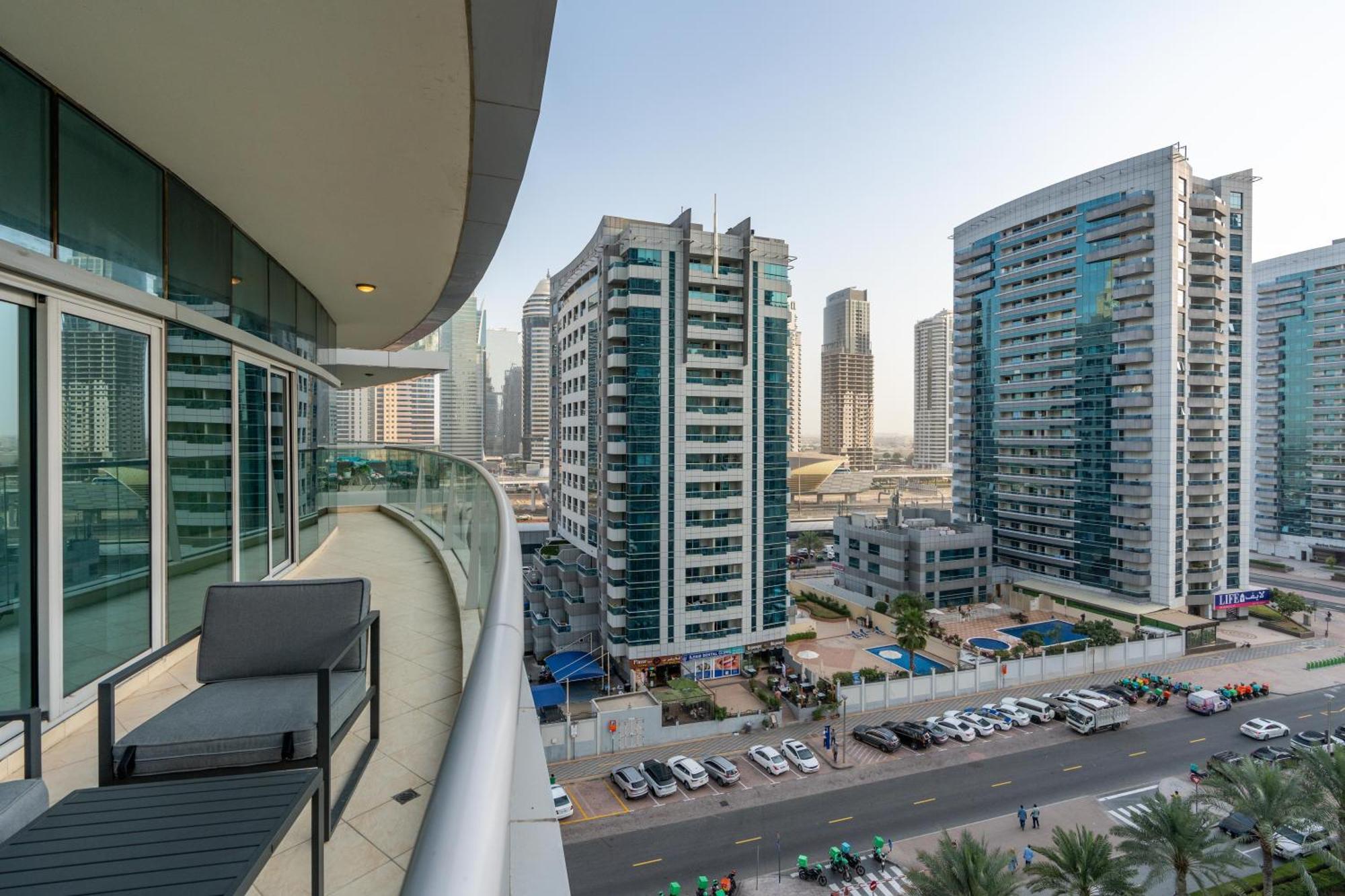 דובאי Vacay Lettings - Full Marina View 3 Bedroom Plus Maid Room מראה חיצוני תמונה