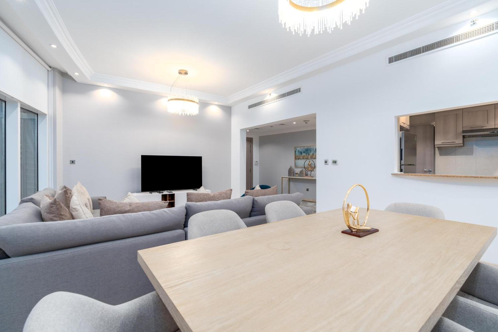 דובאי Vacay Lettings - Full Marina View 3 Bedroom Plus Maid Room מראה חיצוני תמונה