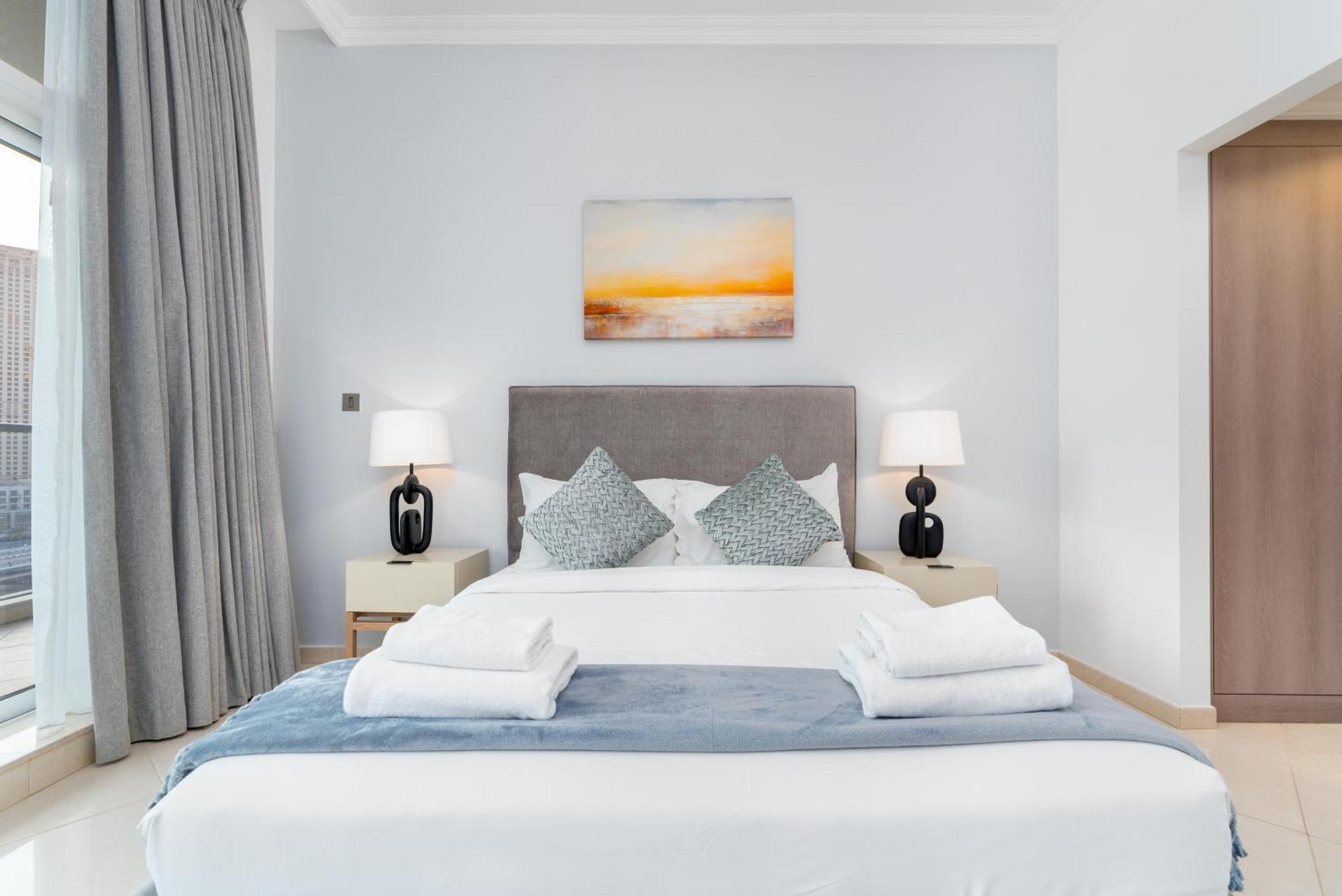 דובאי Vacay Lettings - Full Marina View 3 Bedroom Plus Maid Room מראה חיצוני תמונה