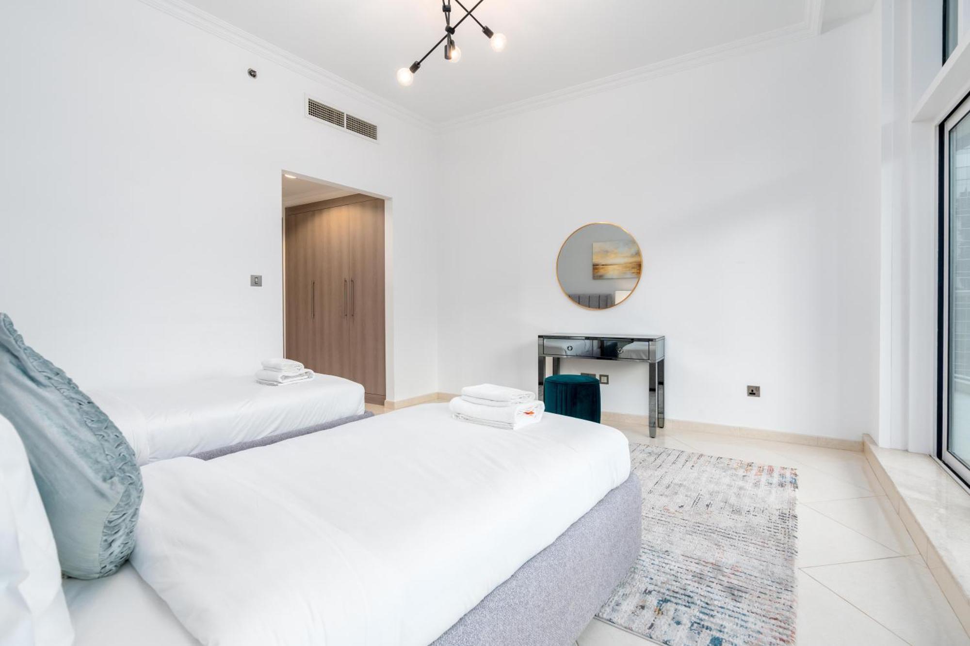 דובאי Vacay Lettings - Full Marina View 3 Bedroom Plus Maid Room מראה חיצוני תמונה