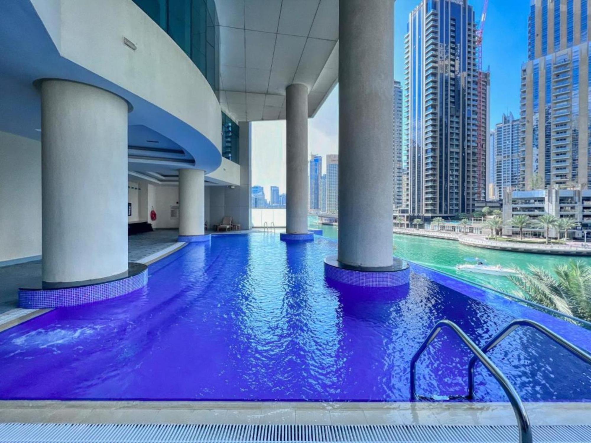 דובאי Vacay Lettings - Full Marina View 3 Bedroom Plus Maid Room מראה חיצוני תמונה